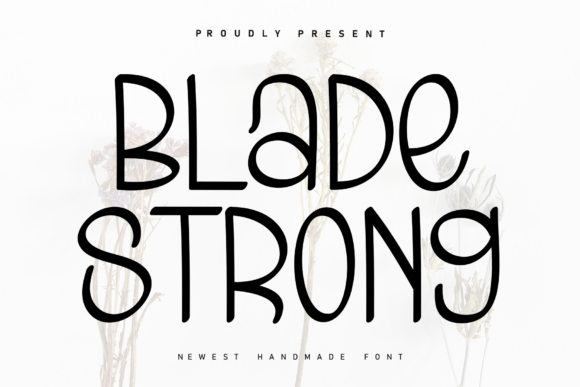 Blade Strong Font for Web Design