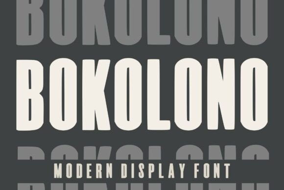 Bokolono Font for Bold Branding