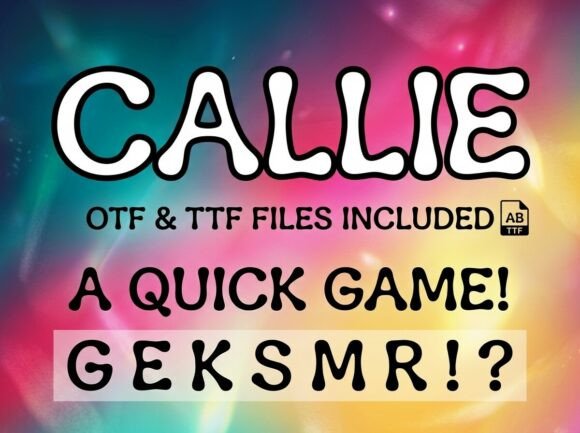 Callie Font for Bold Campaigns