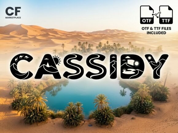Cassidy: A Bold Display Font