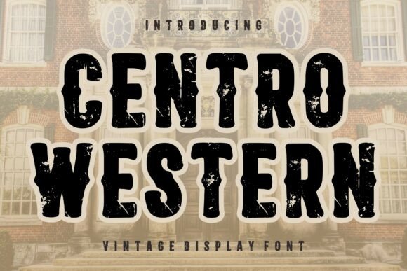 Centro Western Font for Bold Branding