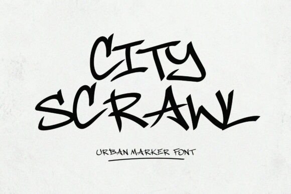 City Scrawl Font for Bold Branding