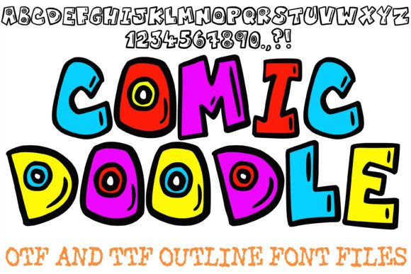 Comic Doodle Font Review