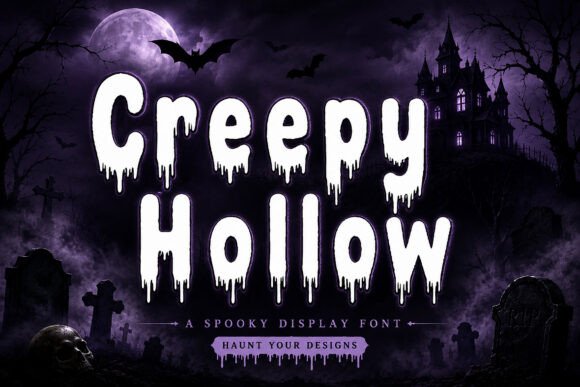 Creepy Hollow Font for Halloween Campaigns
