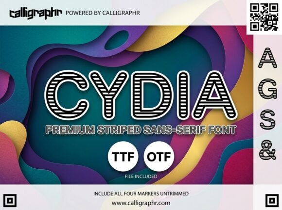 Cydia: A Creative Font for Business Branding