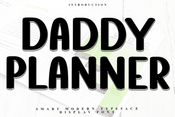 Daddy Planner Font