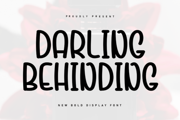 Darling Behinding: A Handwritten Font for Creative Expression