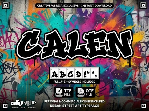 Galen: A Display Font for Bold Expression