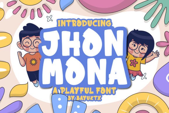 Jhon Mona Font: Playful and Expressive