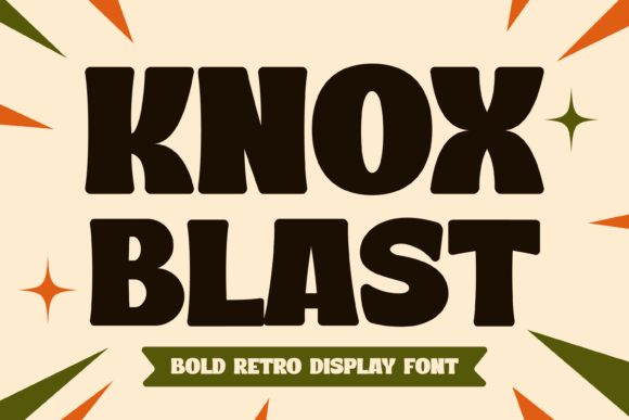 Knox Blast Font for Creative Projects