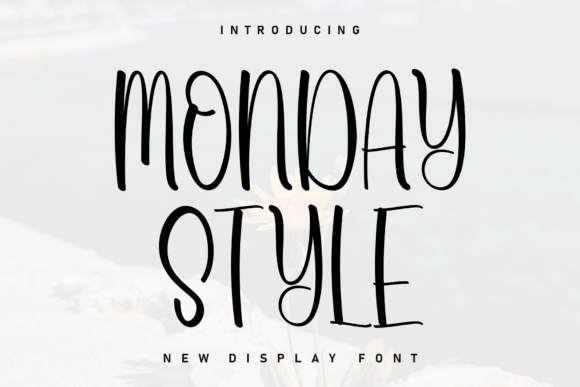 Monday Style Font for Creative Makers