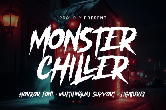 Monster Chiller Font for Bold Branding