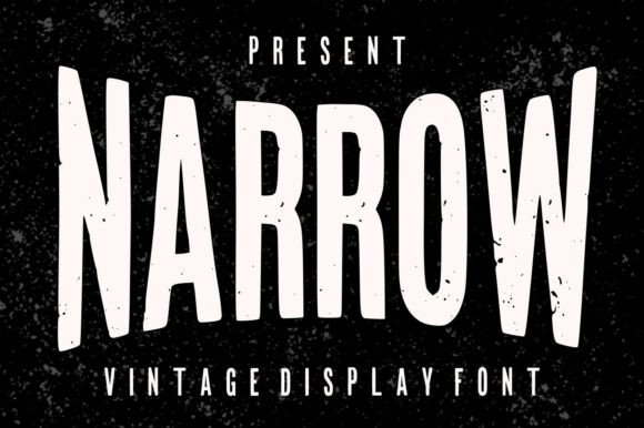 Narrow Font for Bold Web Design
