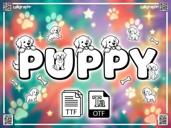 Puppy: A Bold Display Font