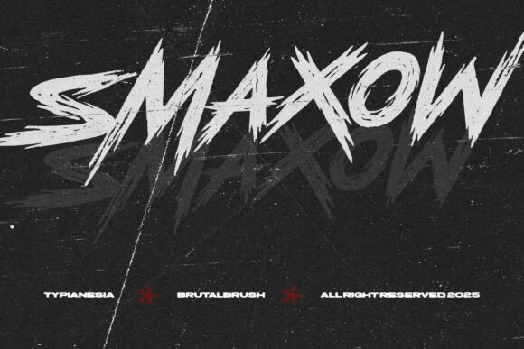 Smaxow: A Bold Typeface for Impactful Design
