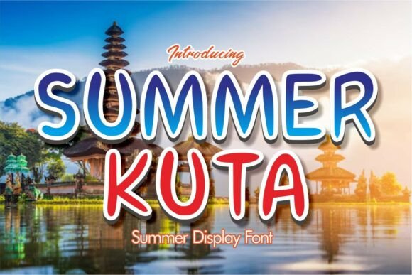 Summer Kuta Font for Creative Campaigns