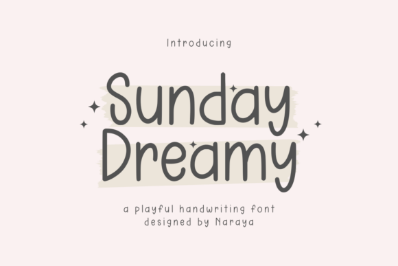 Sunday Dreamy Font for Creative Brands