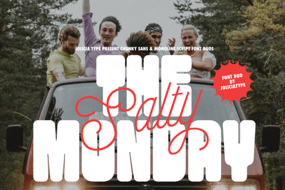 The Salty Monday Font