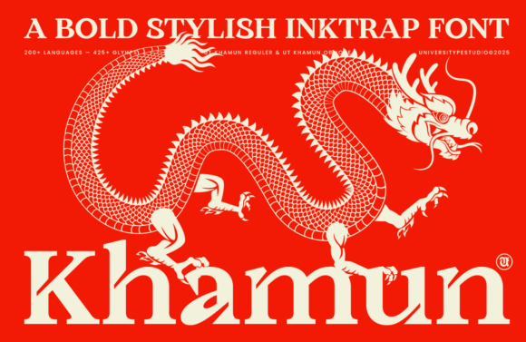 Ut Khamun: A Bold Display Font